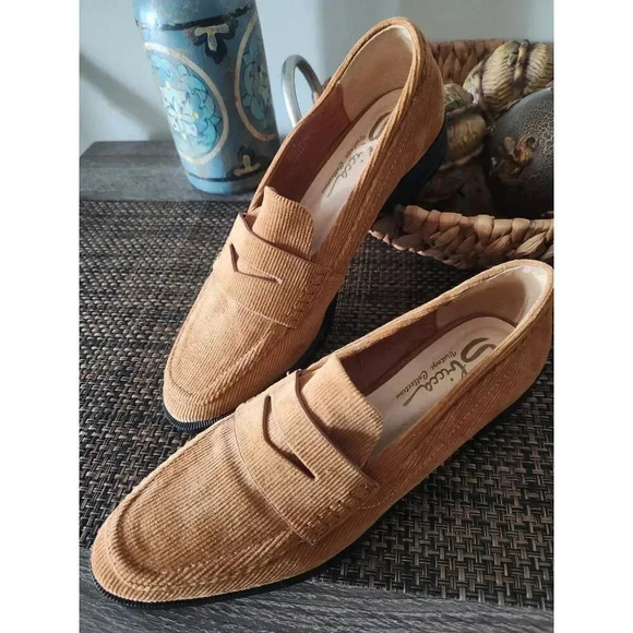 Sbicca Vintage Collection Jennifer Platform Corduroy Penny Loafer - Picture 1 of 9